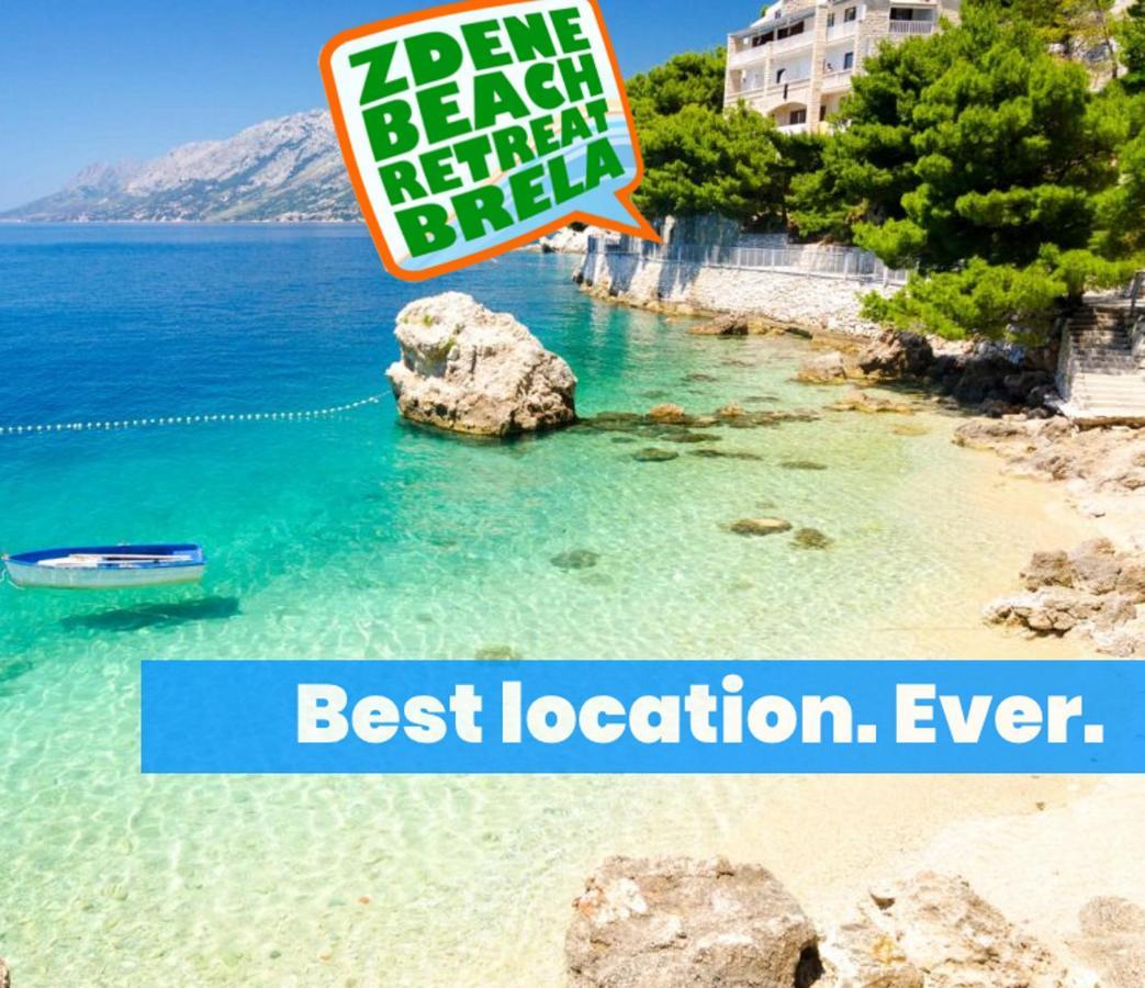 Brela Beach Retreat Διαμέρισμα Εξωτερικό φωτογραφία