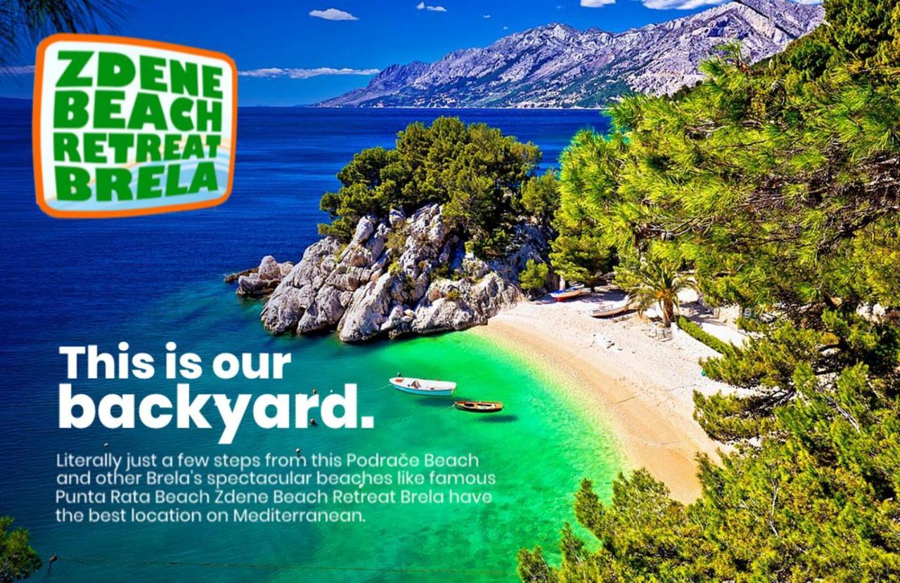 Brela Beach Retreat Διαμέρισμα Εξωτερικό φωτογραφία
